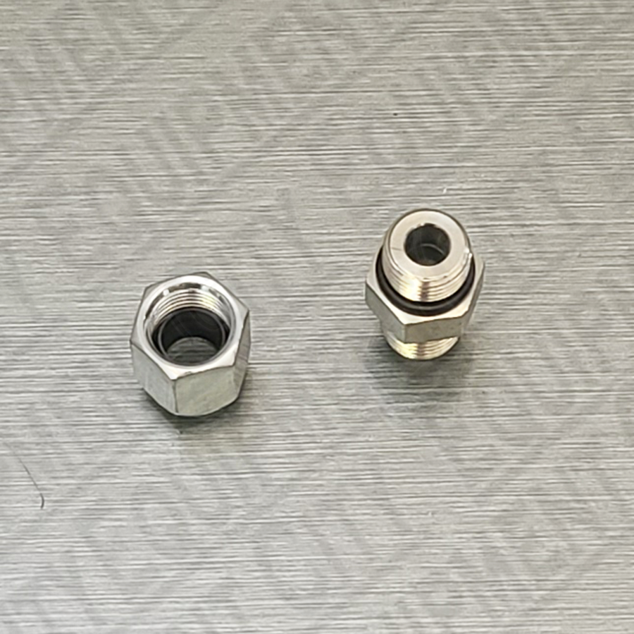 Challenger B31116 Straight Fitting 9/16-18x#6JIC